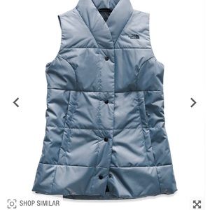 NWT North Face Femtastic Insulated Vest Navy M